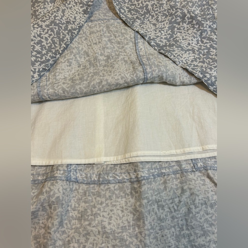 Liz Claiborne Gray and White Maxi Skirt - Picture 3 of 6
